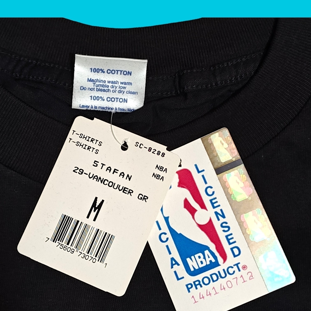 🚹 M US — Vintage NBA Vancouver Grizzlies #29 Stafan T-Shirt - Picture 3 of 5